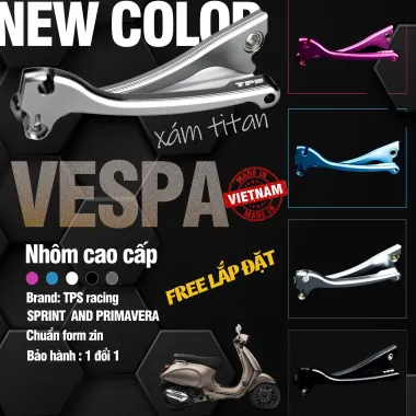 TAY THẮNG NHÔM VESPA CNC
